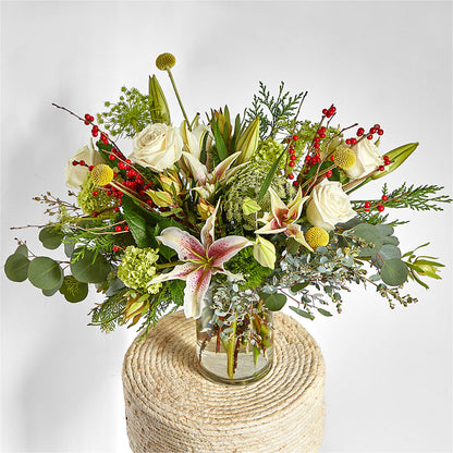 Berry & Bright Bouquet –  Corona Rose Flowers, Corona CA
