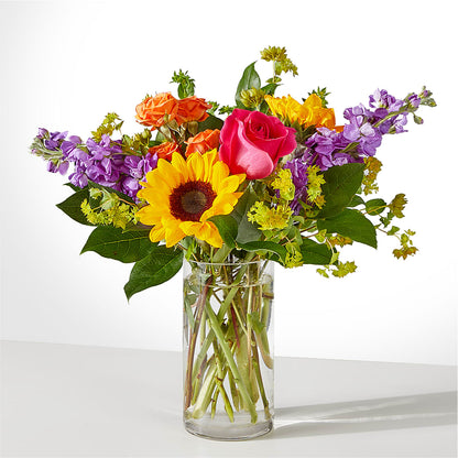 Vibrant Greetings Bouquet –  Corona Rose Flowers, Corona CA