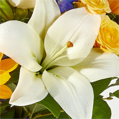 Wonderfully Sunny Bouquet –  Corona Rose Flowers, Corona CA