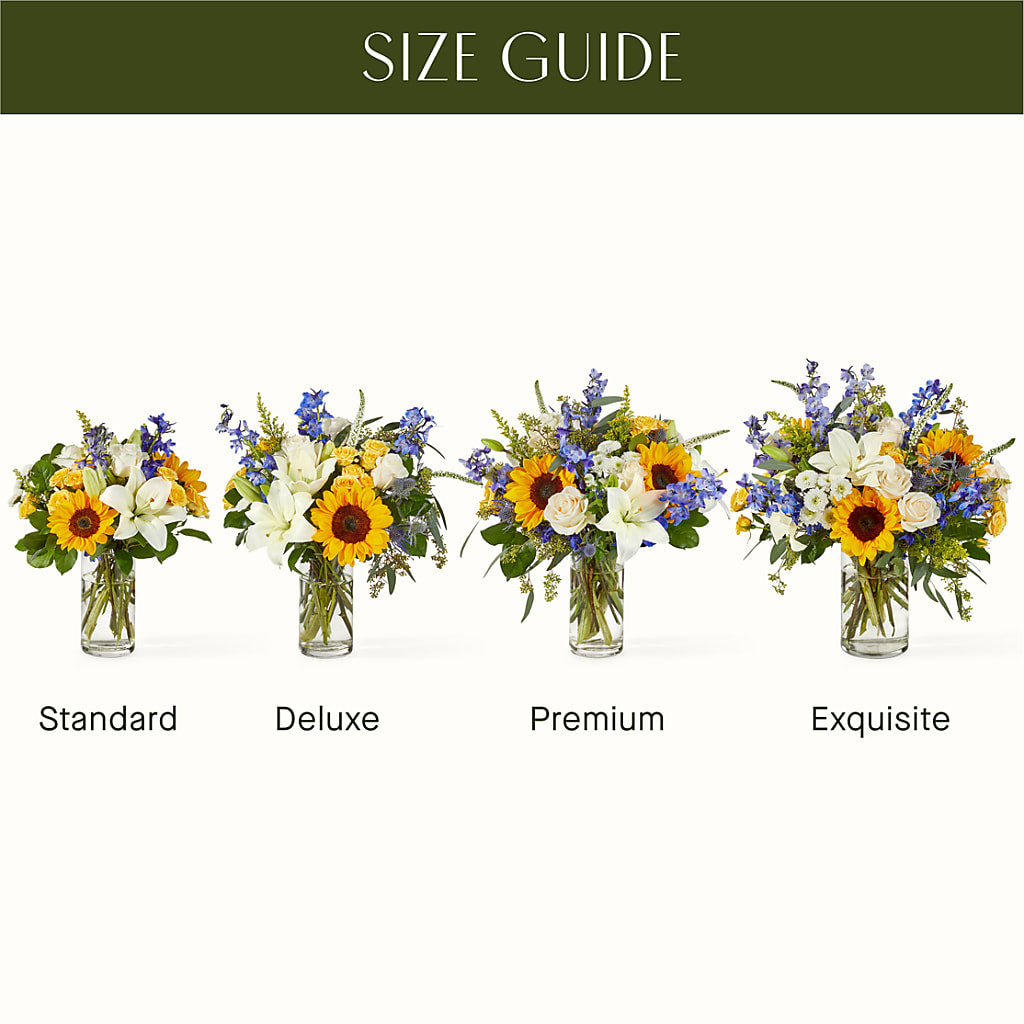 Wonderfully Sunny Bouquet –  Corona Rose Flowers, Corona CA