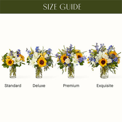 Wonderfully Sunny Bouquet –  Corona Rose Flowers, Corona CA