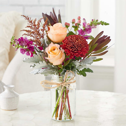 Moody Hues Bouquet –  Corona Rose Flowers, Corona CA