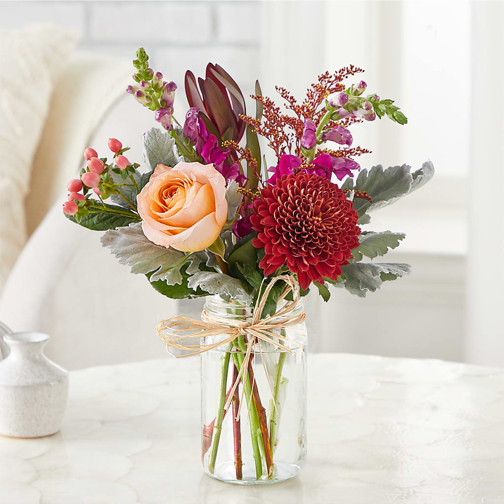 Moody Hues Bouquet –  Corona Rose Flowers, Corona CA