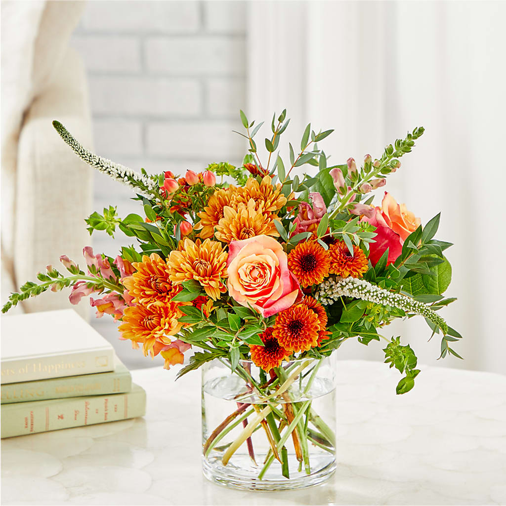 Leafy Trails Bouquet –  Corona Rose Flowers, Corona CA