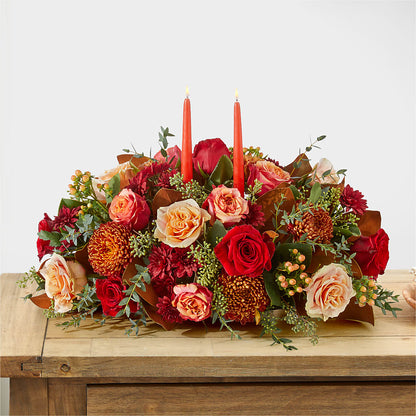 Gather Near Centerpiece –  Corona Rose Flowers, Corona CA