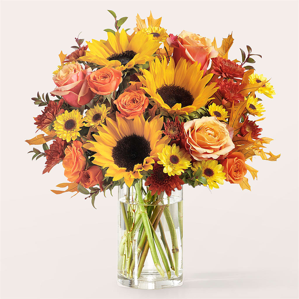 Fluttering Foliage Bouquet –  Corona Rose Flowers, Corona CA