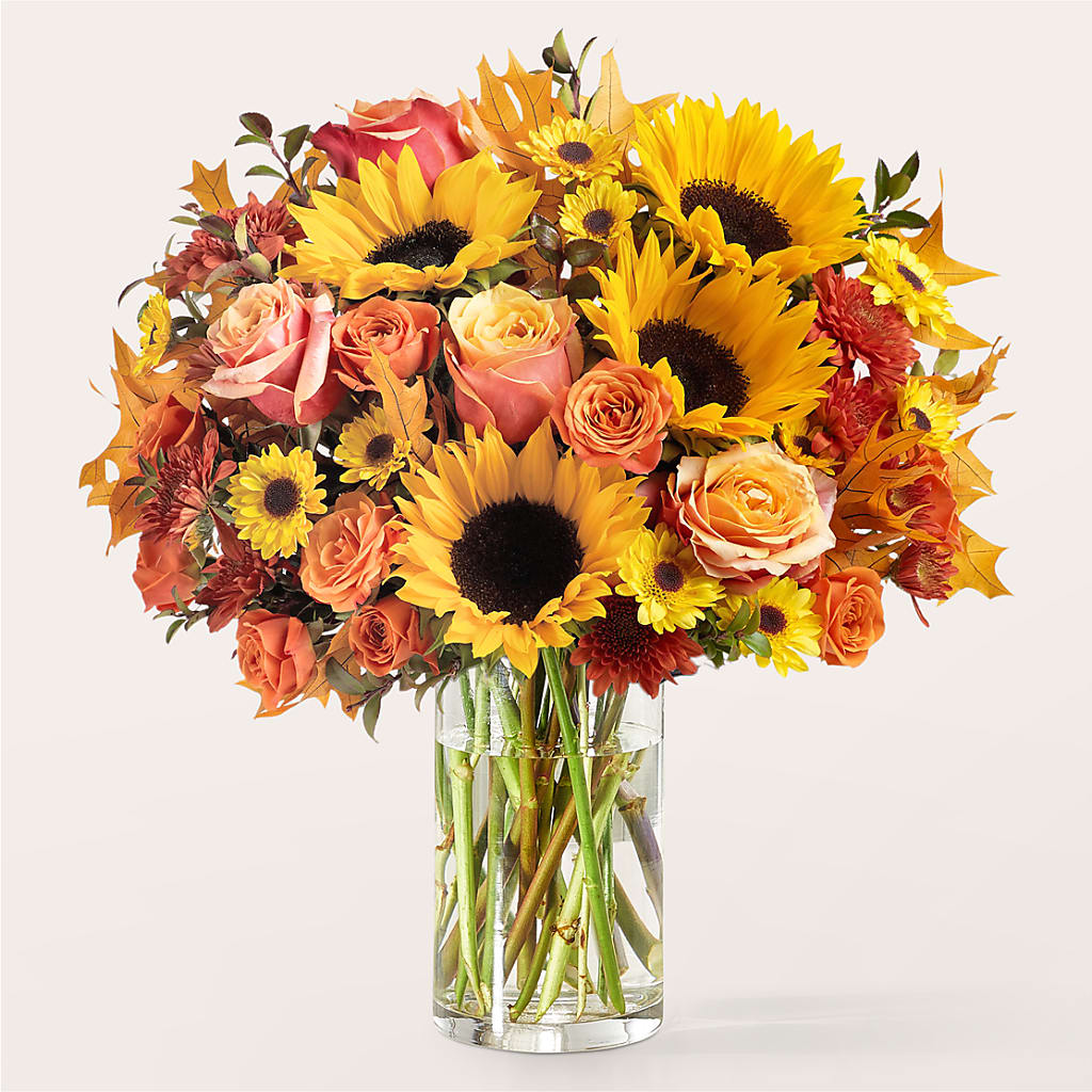 Fluttering Foliage Bouquet –  Corona Rose Flowers, Corona CA