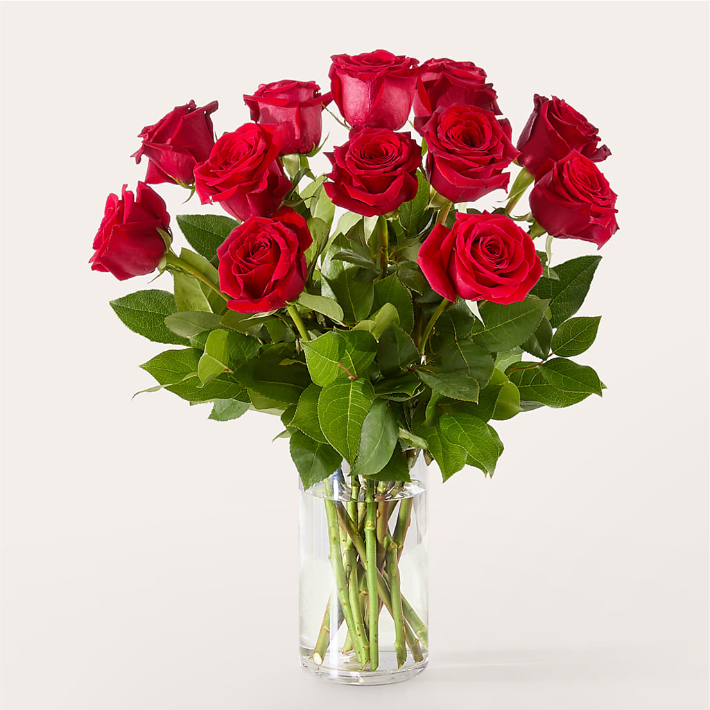 The One Red Rose Bouquet –  Corona Rose Flowers, Corona CA
