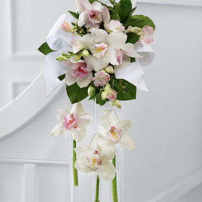 Perfect Entrance Pew Arrangement –  Corona Rose Flowers, Corona CA