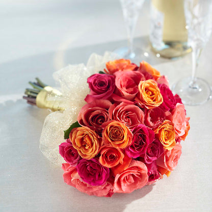 Sweet Roses Bouquet –  Corona Rose Flowers, Corona CA