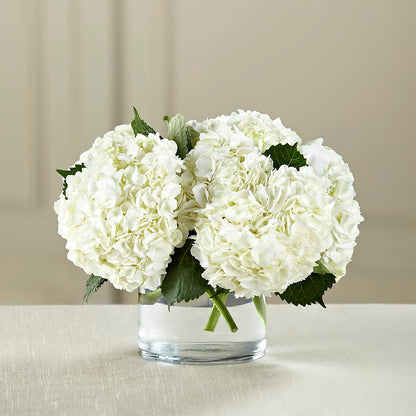 White Hydrangea Bouquet –  Corona Rose Flowers, Corona CA