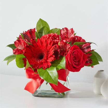 Red Hot Bouquet –  Corona Rose Flowers, Corona CA