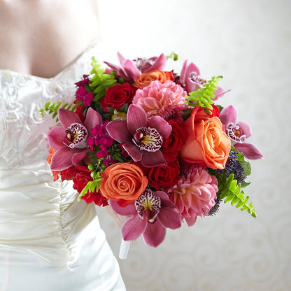 Brilliant Blossoms Bouquet –  Corona Rose Flowers, Corona CA