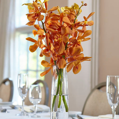 Orange Mokara Bud Vase –  Corona Rose Flowers, Corona CA
